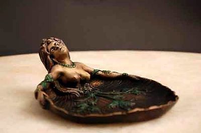 Bronze ashtray dish art deco nouveau Rubin