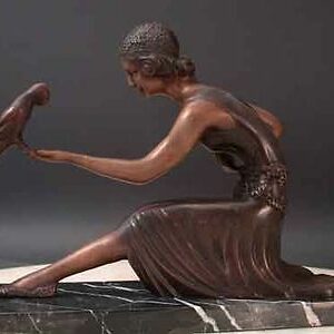 Bronze Art Sculpture Deco 