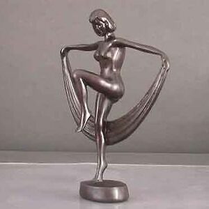 Graceful Nu Danseuse Art Sculpture Figurine OS Résine