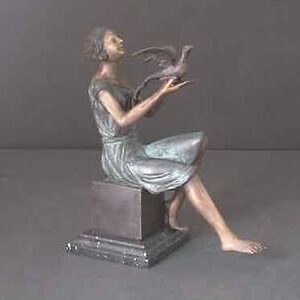 Chiparus Sculpture Bronze Art Deco 